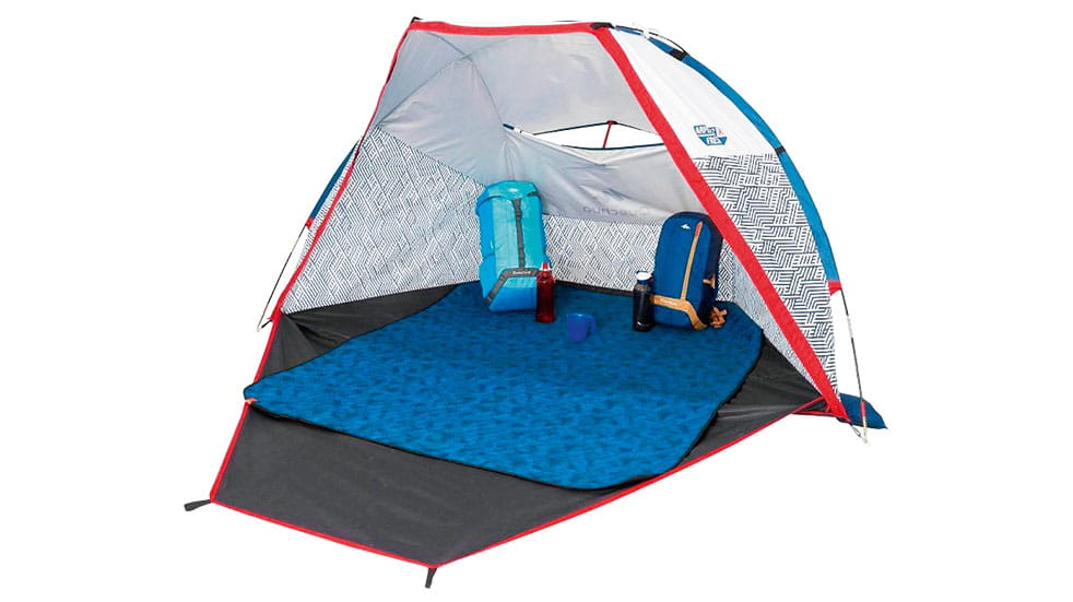 Rainproof gear; tent